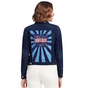 Draper James Women's Strong‎ Sweet & Southern Jean Jacket - M
